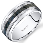 Men's Cobalt Wedding Band Ring